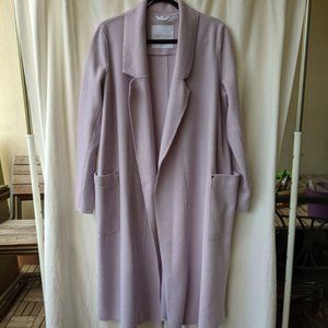 SØSKEN Heidi Brushed Knit Lavender Duster Size 4 (size18)